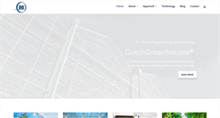 Desktop Screenshot of dutchgreenhouses.com